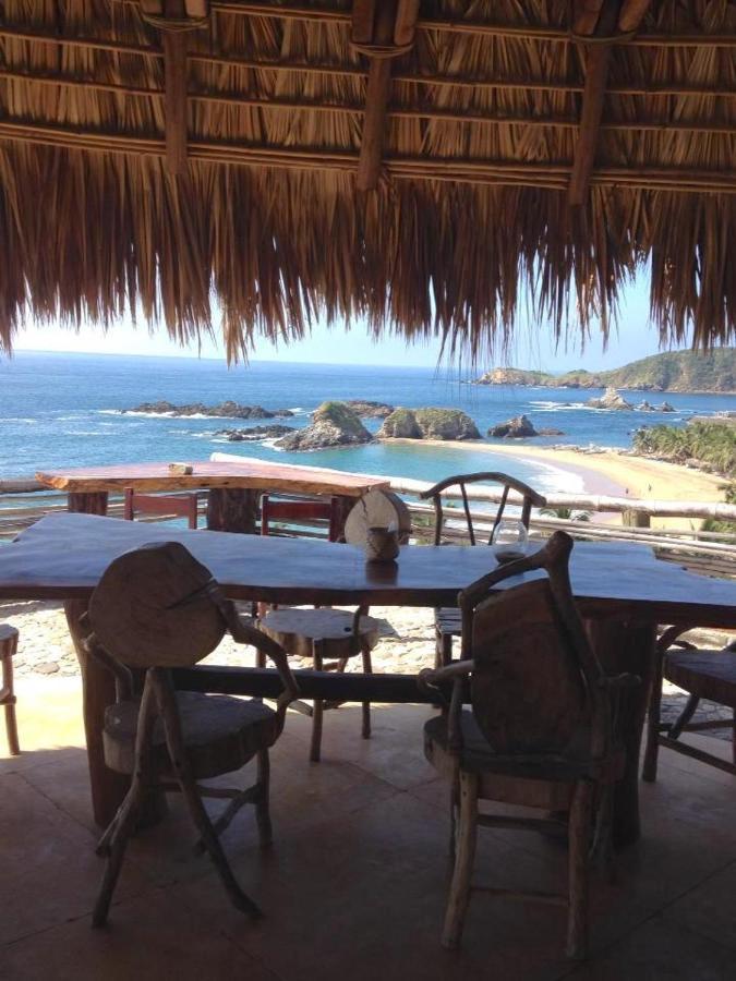 Cabanas Las 3 Marias San Agustinillo Exteriör bild