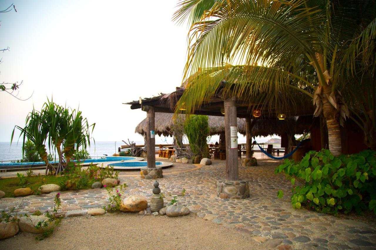 Cabanas Las 3 Marias San Agustinillo Exteriör bild