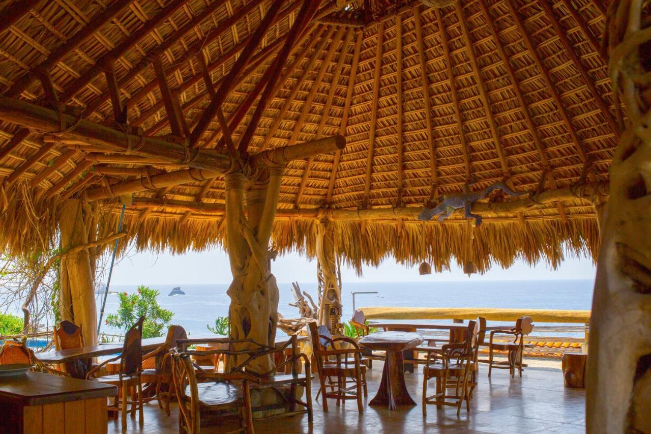 Cabanas Las 3 Marias San Agustinillo Exteriör bild